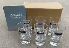 New Waterford Marquis Vintage 3” Shot Glasses Set of 6 NWT picture