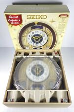 NIB 2014 Seiko Collector Edition Melodies In Motion Beatles Clock QXM541BRH picture