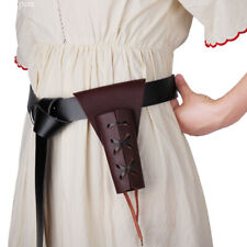 Medieval Retro Leather Sword Holder Sheath Waist Belt Scabbard Warrior Cosplay picture
