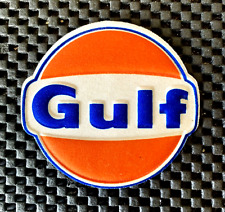 GULF OIL EMBOSSED SEW ON ONLY PATCH GAS FUEL SERVICE STATIONS 3