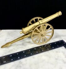 Vintage Solid BRASS Signal Cannon  11