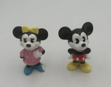 3inch Mickey And Minnie Mouse Collectable Walt Disney Ceramic SEE  picture