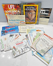 Vintage National Geographic Maps, Texas Highways, Magazines - Lot of 20+ picture