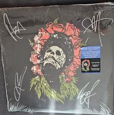 Blue October Band Signed Autographed Spinning the Truth Around JSA Blue Vinyl picture