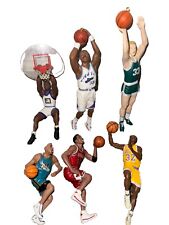 Vintage Hallmark Hall of Fame Basketball Mixed Lot of 6 Keepsake Ornaments  picture