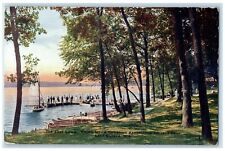 c1910 East Lawn Young Men's Christian Association Lake Geneva Wisconsin Postcard picture