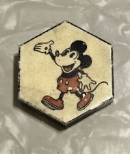 RARE Vintage Minnie Mouse Hanging Tile Art Picture 1930's Disney picture