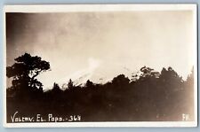 Puebla Puebla Mexico Postcard Popocatepetl c1920's Antique RPPC Photo picture