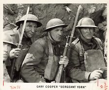 Sergeant York 1941 Movie Photo 8x10 Gary Cooper  *P120b picture