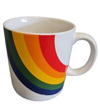 Vintage 1984 FTD Rainbow Mug Pride As Seen On Stranger Things  picture