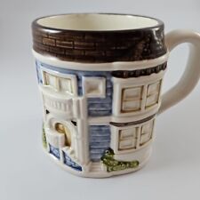⭐️⭐️Vintage Otagiri 3D Embossed House Coffee Mug picture