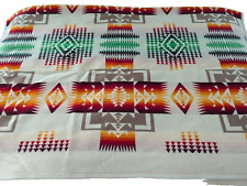 Pendleton Beaver State Wool Chief Joseph Aztec Tribal Southwest Pattern Rare VTG picture