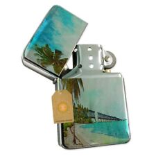 Vacation Hawaii Mardi Gras Paradise Beach Pocket Lighter picture