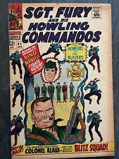 Sgt. Fury And His Howling Commandos 41 Comic Book Vintage Marvel Superhero 8.0 picture