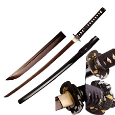 GREAT KATANA WITH AN UNUSUAL BLADE - DAMAST TR-026 picture