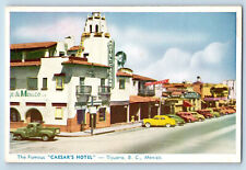 Tijuana Baja California Mexico Postcard Caesar's Hotel c1920's Antique picture