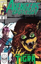 Avengers Spotlight #38 Direct Edition Cover Marvel Comics picture