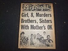1966 MAY 23 MIDNIGHT NEWSPAPER - GIRL MURDERS BROTHERS & SISTERS - NP 7363 picture