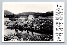 Frashers RPPC Gold Rush Prospectors Panning for Gold California CA Postcard picture