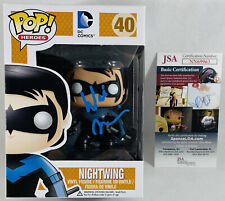 Will Friedle Signed DC Comics Nightwing Funko Pop Vinyl Figure Auto + JSA COA picture