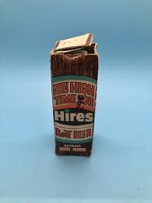 Vintage 3oz Bottle Hires Root Beer Extract Box W/ Instructions Advertising Art picture