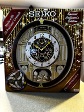NEW Seiko special collectors edition clock melodies in motion- plays 40 melodies picture