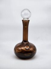 Vintage Viking Glass Pulled Circle Decanter picture