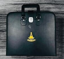 New Quality Lightweight Masonic Regalia Soft Case / Apron Holder Bag MM / WM GLD picture