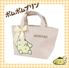 PomPomPudding Sagara Embroidery Tote Oshiri Art Sanrio Yasuda Trading Lunch Bag picture