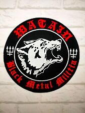 Watain Black Metal Militia Wolf Sew Iron on Patch Large Back Embroidered Jacket picture