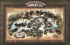 Jungle Cruise Jungle Navigation Company Map Ltd. Poster Print 11x17 Disney picture