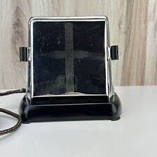 Vintage Chicago Electric MFG Co. Toaster Sterling AEUJ Silver Clamshell USA picture