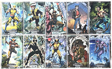 X LIVES DEATHS OF WOLVERINE #1-5 BAGLEY TRADING CARD VARIANT SET 2022 2 3 4 NM picture