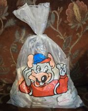 Vtg  Chuck E Cheese Pizza LOT Tickets Token Plastic Holder Bags 1997 picture