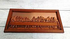 Vintage Coppercraft Guild The Last Supper 3D Copper Picture Hanging Art picture