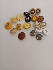 Lot Of 19  Mix Ysl  Dior Gucci Button, Designer Button REPLACEMENT BUTTON picture