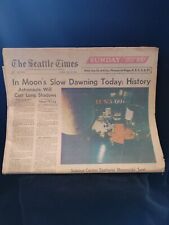 Full Paper Sunday July 20, 1969 - The Seattle Times - Great Shape picture