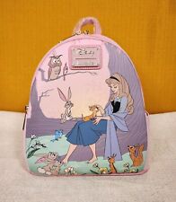 Loungefly Disney Sleeping Beauty Aurora and Critters Pink Mini Backpack NEW picture
