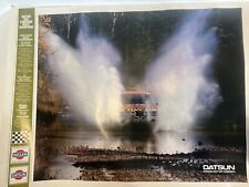 datsun nissan 1981 canadian rally champions poster 510 sedan vintage 18x24” picture