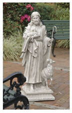 Design Toscano Jesus The Good Shepherd Garden Statue  Grand,  43