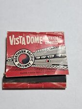 Vtg. Northern Pacific railway matchbook empty  picture