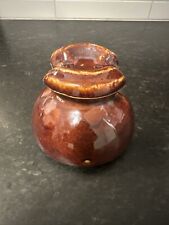 Vintage Westinghouse Brown  Porcelain High Voltage Electric Insulator RARE. picture