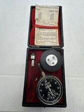 VINTAGE US NAVY JAEGER WATCH CO PORTABLE DISK SPEED INDICATOR TACHOMETER picture