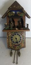 Beautiful Vintage Toggili German Cuckoo Clock For Parts or Repair. Some Wear picture