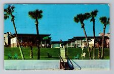 Daytona Beach FL-Florida, Bermuda Villas On The Ocean, Vintage c1957 Postcard picture