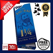 Zig-Zag 1 1/4 Size Ultra Thin Pre Priced $.99 (24 Booklets Retailers Box) picture