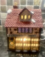 Dept 56 1984 Crowntree Inn Dickens Village Lighted Christmas House picture