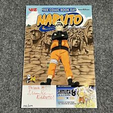 Naruto free comic book day issue FCBD 2020 Signed By Voice Maile Flanagan Anime picture