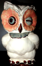 Vintage ~ Winking OWL ~ COOKIE JAR ~ SHAWNEE USA picture