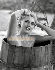 Hi-Res BUNNY YEAGER Self Portrait in a Barrell ** Pro Pigment Photo (8.5